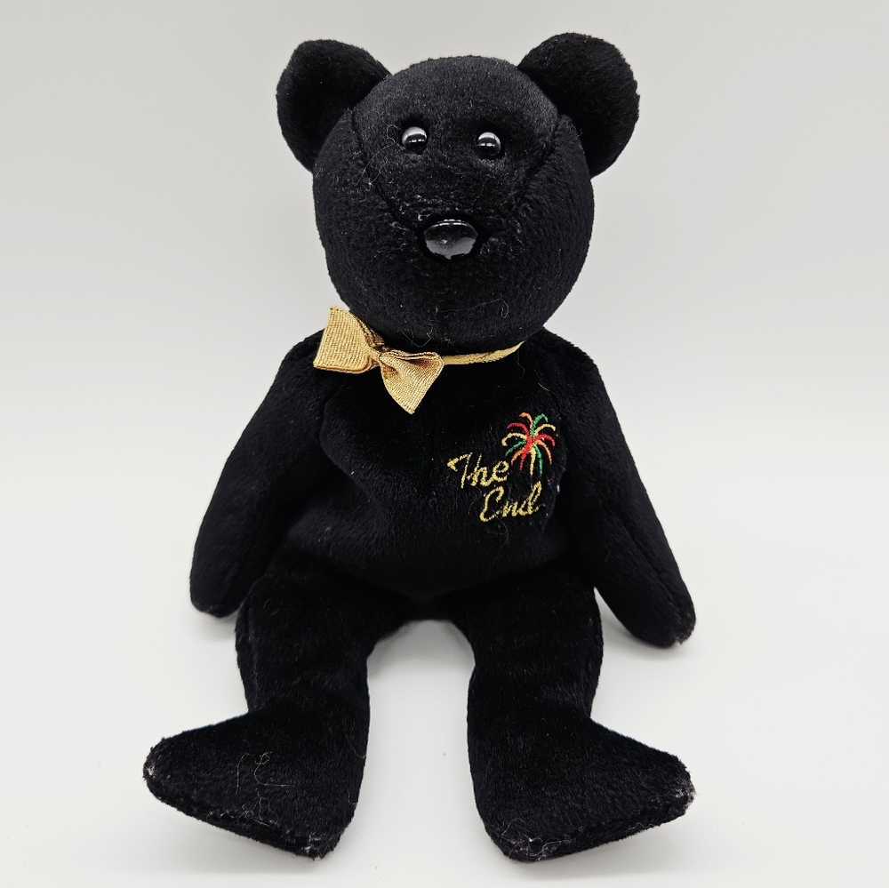 VINTAGE | Ty 1999 "The End" millennial Y2K Beanie Baby toy